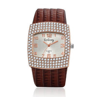 Crystal Analog Rhinestone Watch for Women