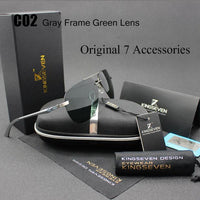 KINGSEVEN Aluminum Polarized Sunglasses for Men and Women
