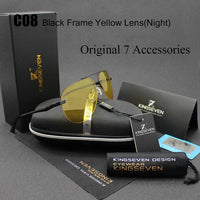 KINGSEVEN Aluminum Polarized Sunglasses for Men and Women