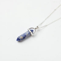 Natural Crystal  turquoise Stone Pendant  For Women - StoreRage Online