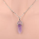Natural Crystal  turquoise Stone Pendant  For Women - StoreRage Online