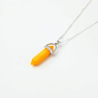 Natural Crystal  turquoise Stone Pendant  For Women - StoreRage Online