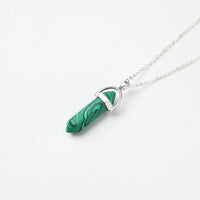 Natural Crystal  turquoise Stone Pendant  For Women - StoreRage Online