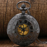 Street Style Steampunk Gray Pocket Watch - StoreRage Online