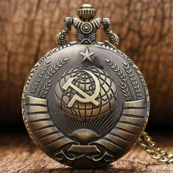 Soviet Sickle Hammer Pocket Watch - StoreRage Online