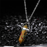 Natural Crystal  turquoise Stone Pendant  For Women - StoreRage Online