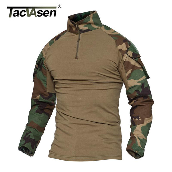 Tactical Street Style Military Inspired Long Sleeve T-Shirts for Men - StoreRage Online