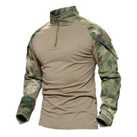 Tactical Street Style Military Inspired Long Sleeve T-Shirts for Men - StoreRage Online