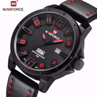 NAVIFORCE Original Luxury Brand Military Quartz Watch for Men