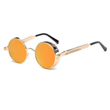 Metal Round Steampunk Fashion Sunglasses