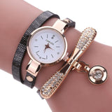Rhinestone Bracelet  Watch For Women