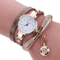 Rhinestone Bracelet  Watch For Women