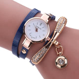 Rhinestone Bracelet  Watch For Women