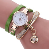 Rhinestone Bracelet  Watch For Women