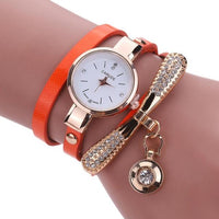 Rhinestone Bracelet  Watch For Women