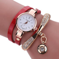 Rhinestone Bracelet  Watch For Women