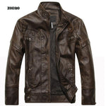 Street Style Leather Jacket for Men - StoreRage Online