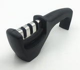 GDYorkitchen Stainless Steel 3 Stages Knife Sharpener