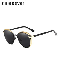 KINGSEVEN Cat Eye Fashion Polarized Sunglasses
