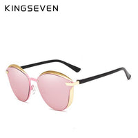 KINGSEVEN Cat Eye Fashion Polarized Sunglasses