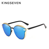 KINGSEVEN Cat Eye Fashion Polarized Sunglasses