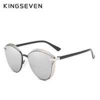 KINGSEVEN Cat Eye Fashion Polarized Sunglasses