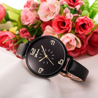 Elegant Fashion Faux Leather Watches for Women