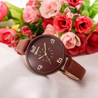 Elegant Fashion Faux Leather Watches for Women