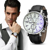 Faux Leather Watches for Men