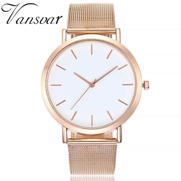 Casual Stainless Steel Watches for Women