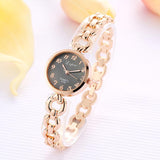 Stainless Steel Bracelet Rhinestone Quartz Watch