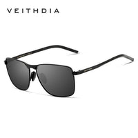 VEITHDIA Vintage Square Polarized  Sunglasses