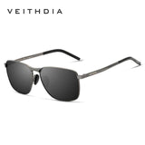 VEITHDIA Vintage Square Polarized  Sunglasses