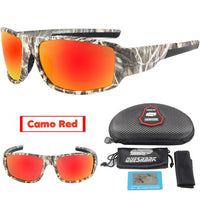 Queshark Tactical Camouflage Polarized Fishing Sunglasses