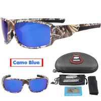 Queshark Tactical Camouflage Polarized Fishing Sunglasses