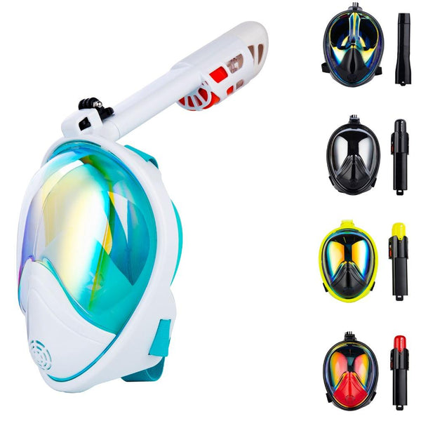 Underwater Anti Fog Full Face Snorkeling Mask