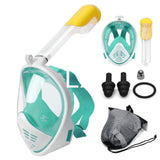Underwater Anti Fog Full Face Snorkeling Mask