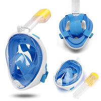 Underwater Anti Fog Full Face Snorkeling Mask
